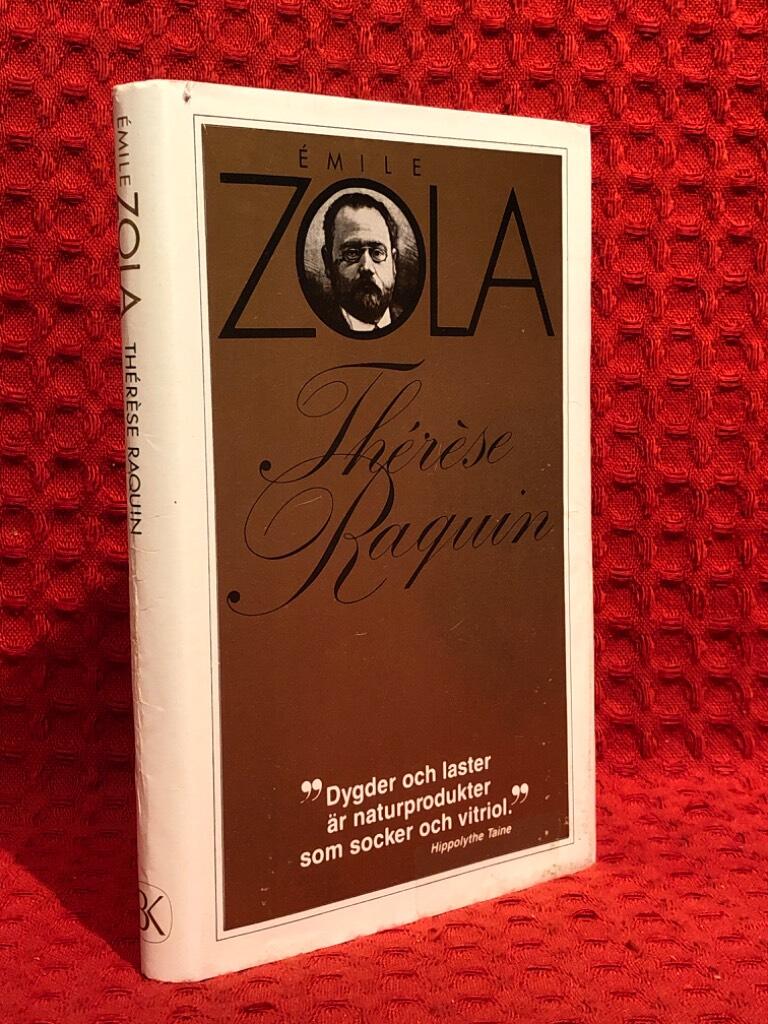 Therese Raquin av Emile Zola - omslag