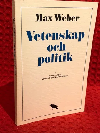 Vetenskap och politik av Max Weber - omslag