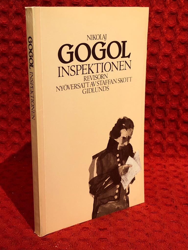 Inspektionen : komedi i fem akter av Nikolaj Vasilʹevič Gogolʹ - omslag