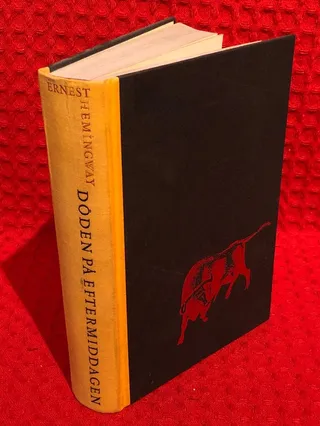 Döden på eftermiddagen av Ernest Hemingway - omslag