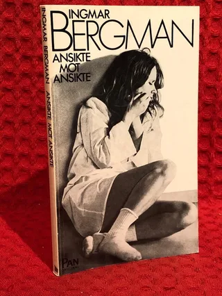 Ansikte mot ansikte av Ingmar Bergman - omslag