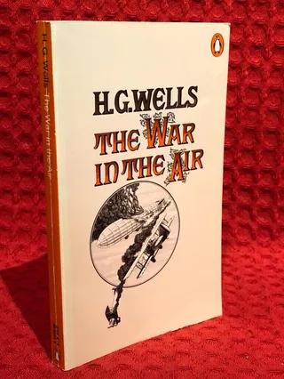 The War in the Air av HG Wells - omslag