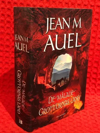 De målade grottornas land av Jean M. Auel - omslag