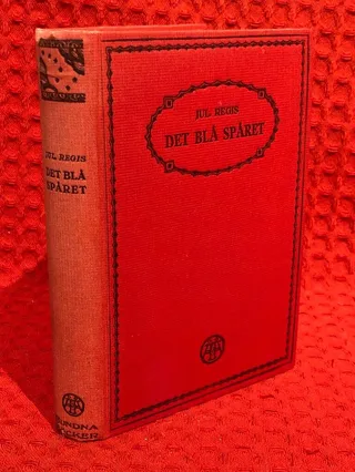 Blå spåret av Jul. Regis - omslag