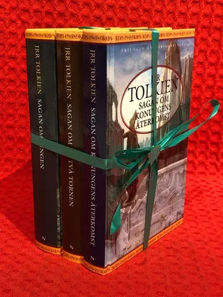 Bokpaket: Sagan om ringen av J. R. R. Tolkien - omslag