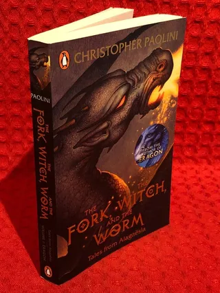 The Fork, the Witch, and the Worm av Christopher Paolini - omslag