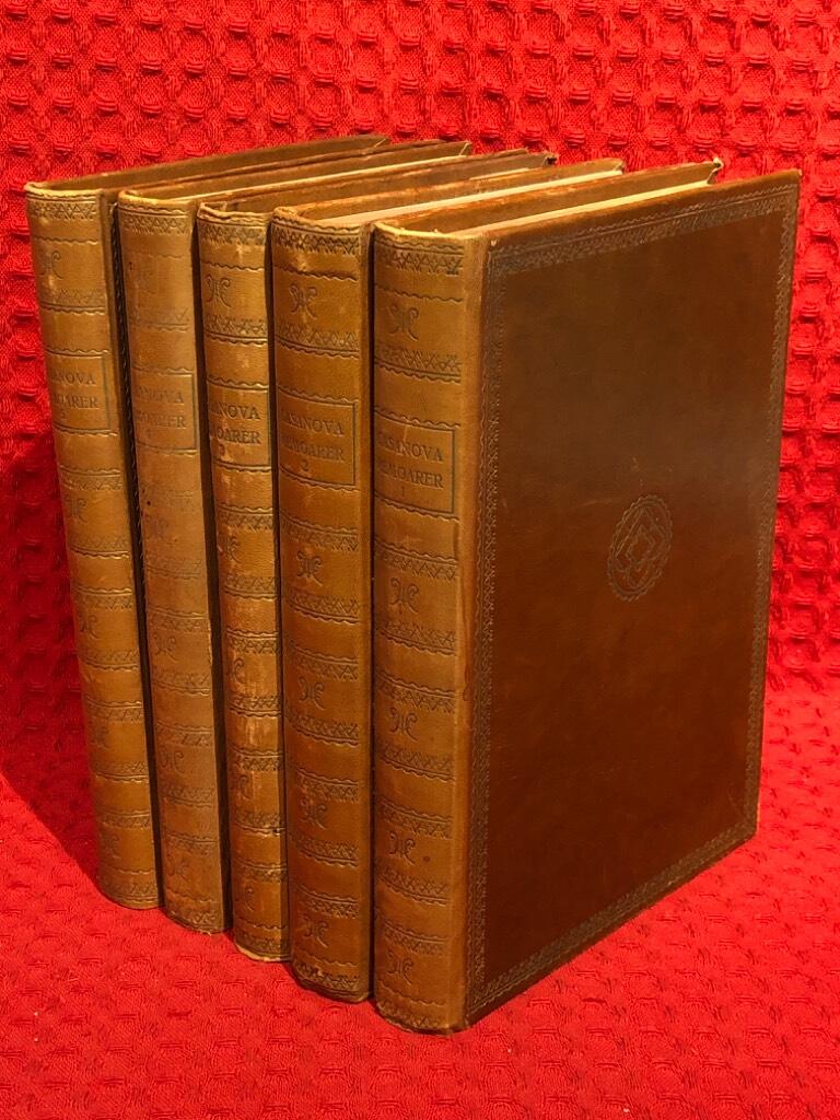 Giovanni Giacomo Casanova de Seingalt - Memoarer del 1-5 av Giovanni Giacomo Casanova de Seingalt - omslag