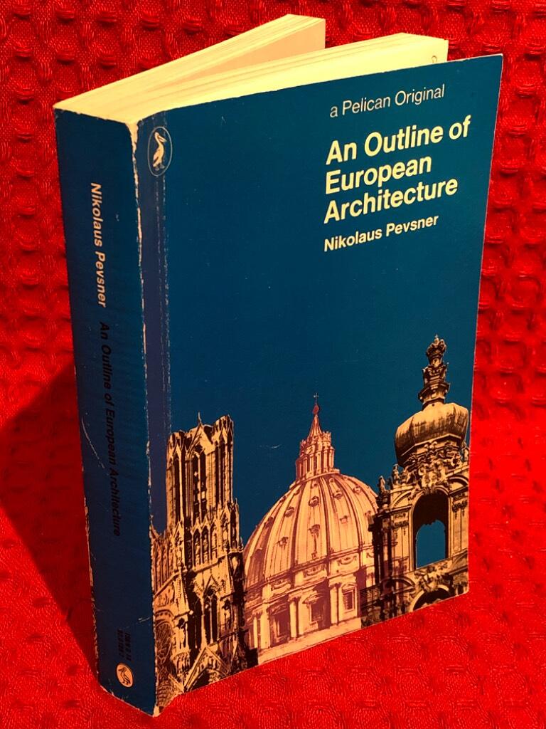 An outline of European architecture av Nikolaus Pevsner - omslag