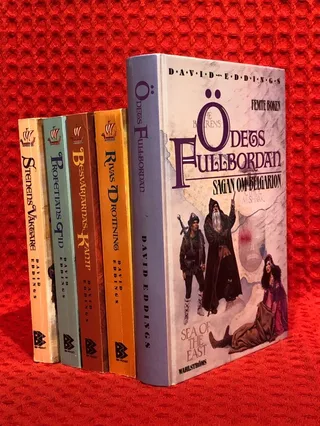 David Eddings bokserie 1-5 av David Eddings - omslag