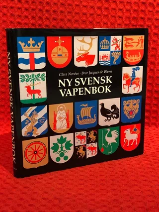 Ny svensk vapenbok av Clara Nevéus - omslag