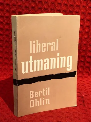 Liberal utmaning av Bertil Ohlin - omslag