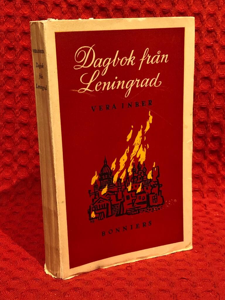 Dagbok från Leningrad av Vera Inber - omslag