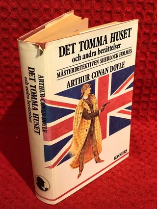 Det tomma huset och andra berättelser av Arthur Conan Doyle - omslag