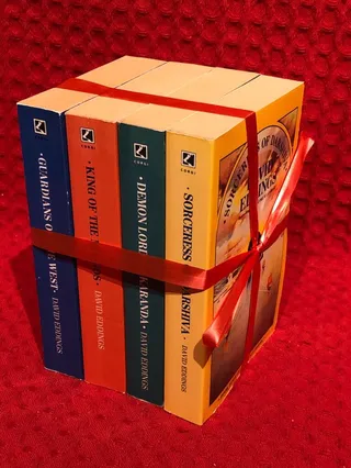 Bokpaket: 4 books of the Mallorean av David Eddings - omslag