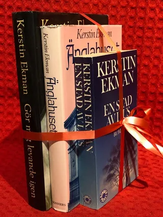Bokpaket: 3 st Kerstin Ekman-böcker av Kerstin Ekman - omslag