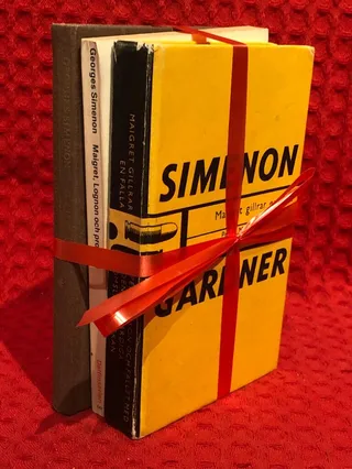 Bokpaket: 3st Georges Simenon av Georges Simenon - omslag