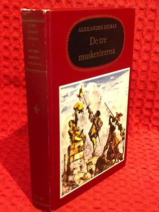 De tre musketörerna av Alexandre Dumas - omslag