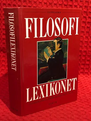 Filosofilexikonet av Arne Grøn - omslag
