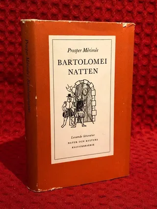 Bartolomeinatten av Prosper Mérimée - omslag