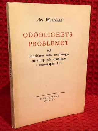 Odödlighetsproblemet av Are Waerland - omslag
