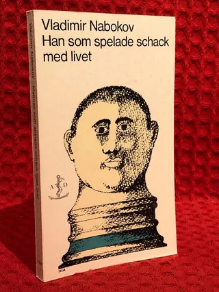 Han som spelade schack med livet av Vladimir Nabokov - omslag