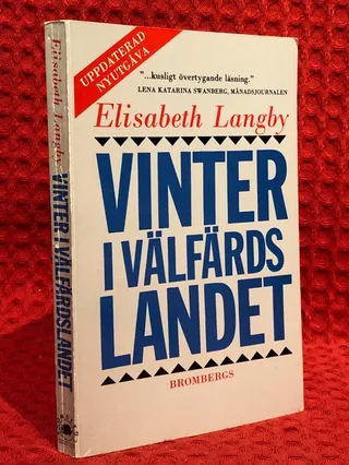 Vinter i välfärdslandet av Elisabeth Langby - omslag