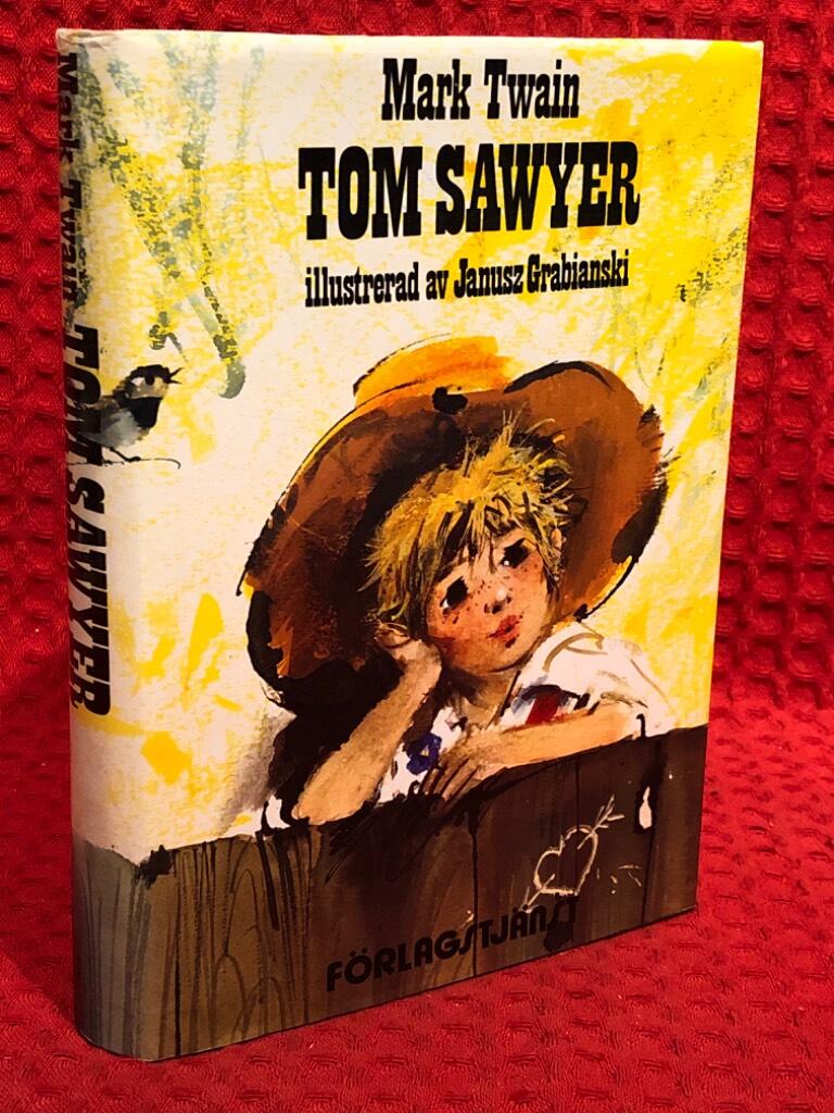 Tom Sawyer av Mark Twain - omslag