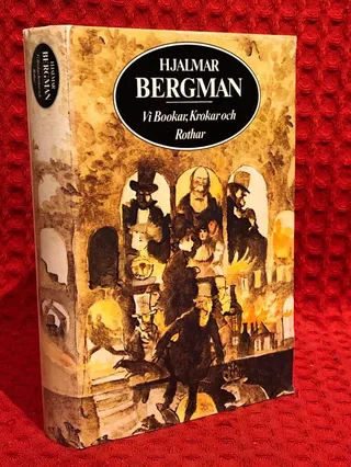 Vi Bookar, Krokar och Rothar : ur en stadskrönika av Hjalmar Bergman - omslag