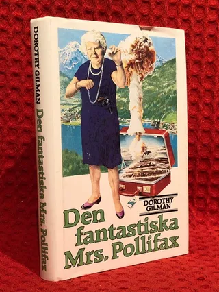 Den fantastiska mrs Pollifax av Dorothy Gilman - omslag