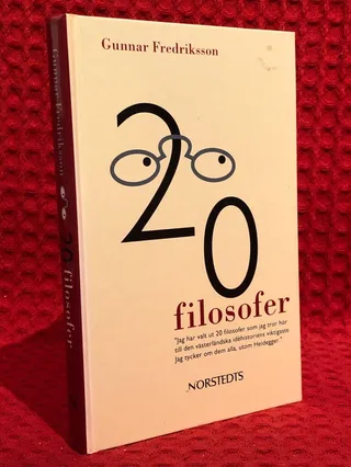 20 filosofer av Gunnar Fredriksson - omslag