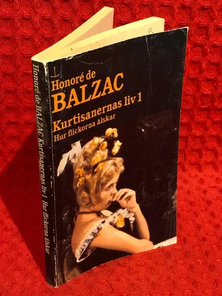 Kurtisanernas liv av Honoré de Balzac - omslag