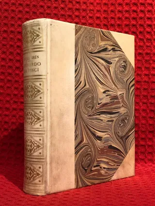 Leonardo da Vinci av Osvald Siren - omslag