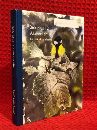365 plus 12 akvareller av Leif Liljeblad - omslag