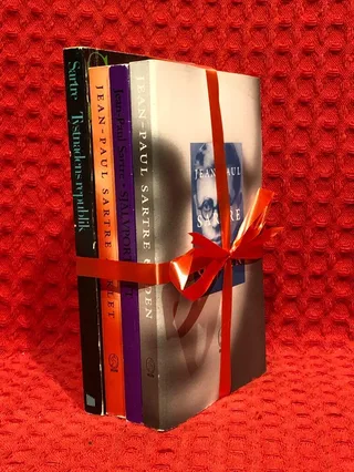 Bokpaket: 4st Jean-Paul Satre av Jean-Paul Satre - omslag