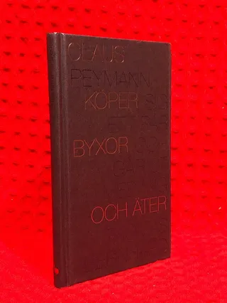 Claus Peymann köper sig ett par byxor och går ut med mig och äter av Thomas Bernhard - omslag
