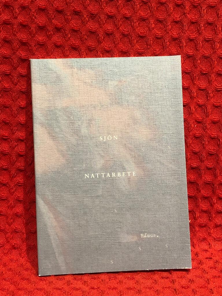 Nattarbete av Sjon - omslag