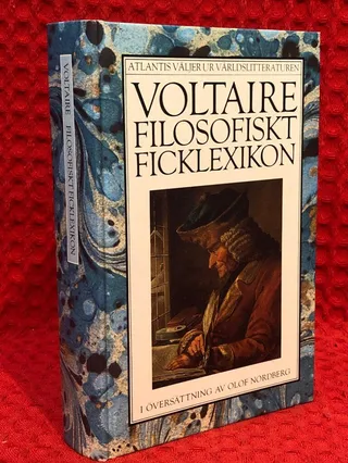 Voltaire: Filosofiskt ficklexikon av Francois Marie Arouet de Voltaire - omslag