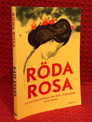 Röda Rosa av Kate Evans - omslag