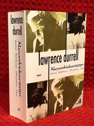 Alexandriakvartetten av Lawrence Durrell - omslag