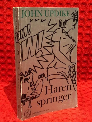 Haren springer av John Updike - omslag