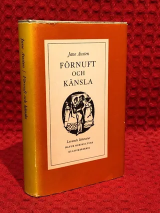 Förnuft och känsla av Jane Austen - omslag