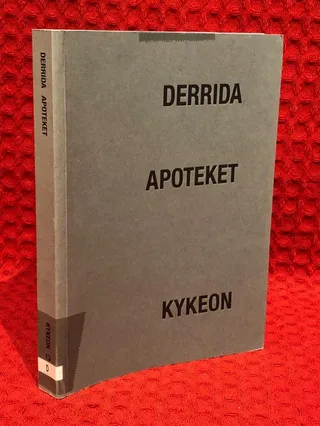 Apoteket av Jacques Derrida - omslag