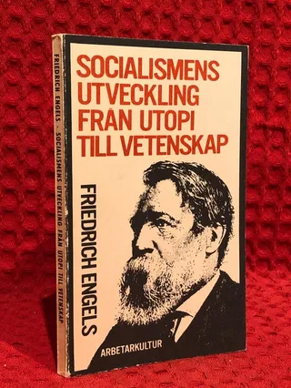 Socialismens utveckling från Utopi till vetenskap av Friedrich Engels - omslag