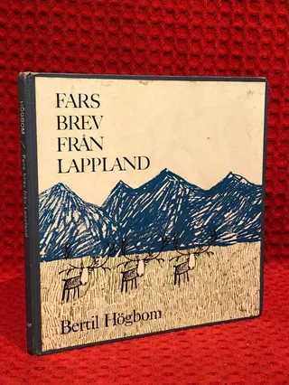 Fars brev från Lappland av Bertil Högbom - omslag