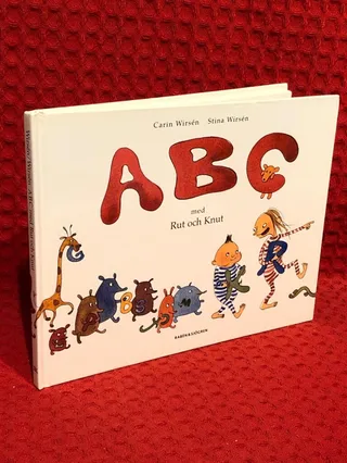 ABC med Rut och Knut av Carin Wirsén - omslag