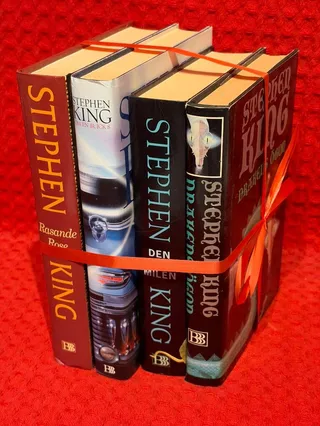 Bokpaket: 4 st Stephen King av Stephen King - omslag