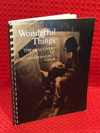 Wonderful things : /b the discovery of Tutankhamun's tomb - omslag