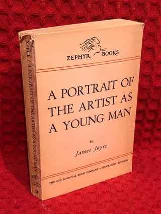 A portrait of the artists as a young man av James Joyce - omslag