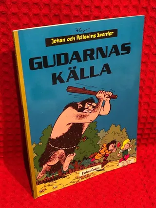 Gudarnas källa av Peyo - omslag