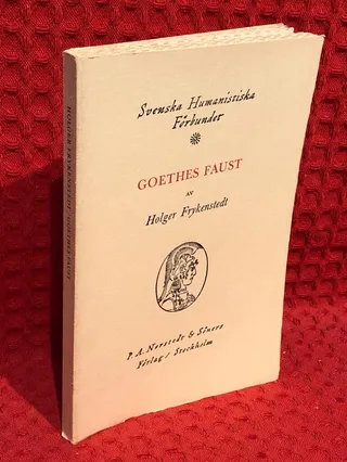 Goethes Faust av Holger Frykenstedt - omslag